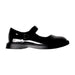 A Black Flats from Dr. Kong in size 7Y for girl. (Front View)