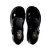 A Black Flats from Dr. Kong in size 7Y for girl. (Back View)