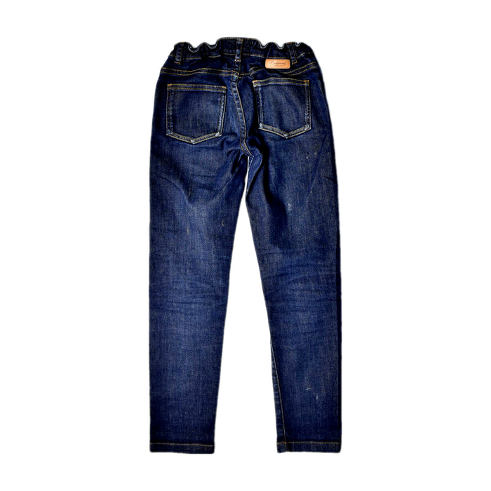 A Blue Jeans from Bonpoint in size 8Y for neutral. (Back View)