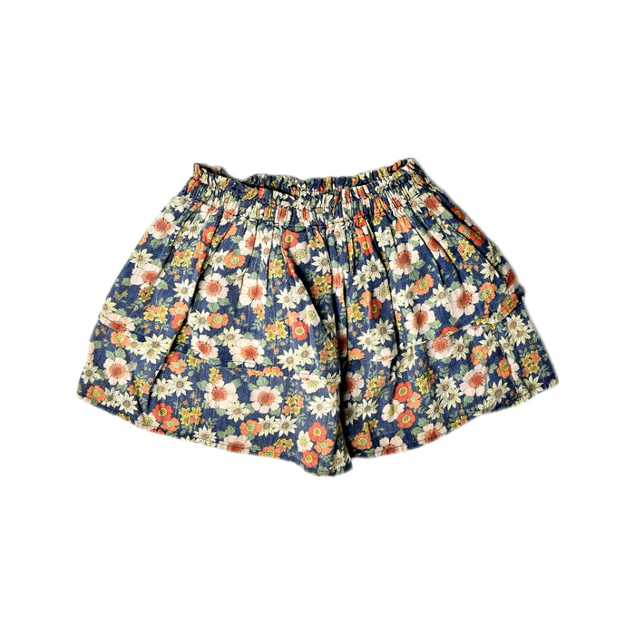 A Multicolour Short Skirts from Bonton in size 6T for girl. (Back View)