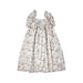 A Multicolour Sleeveless Dresses from Bonton in size 4T for girl. (Front View)