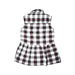 A Black Sleeveless Dresses from Finger in the Nose in size 4T for girl. (Back View)