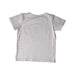 A White Short Sleeve T Shirts from Le Petit Society in size 6-12M for girl. (Back View)