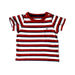 A Red Short Sleeve T Shirts from Tommy Hilfiger in size 6-12M for boy. (Front View)