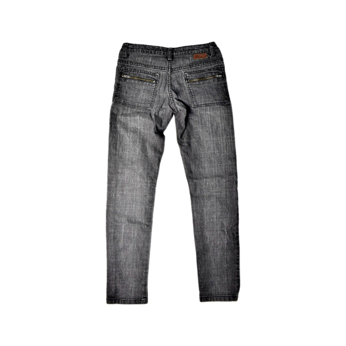 A Grey Jeans from Bonpoint in size 10Y for girl. (Back View)