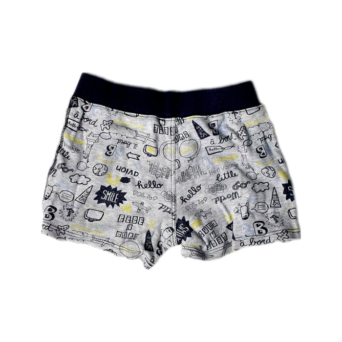 A Grey Shorts from Absorba in size 18-24M for boy. (Back View)