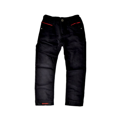 A Black Casual Pants from DUCATI in size 6T for boy. (Front View)