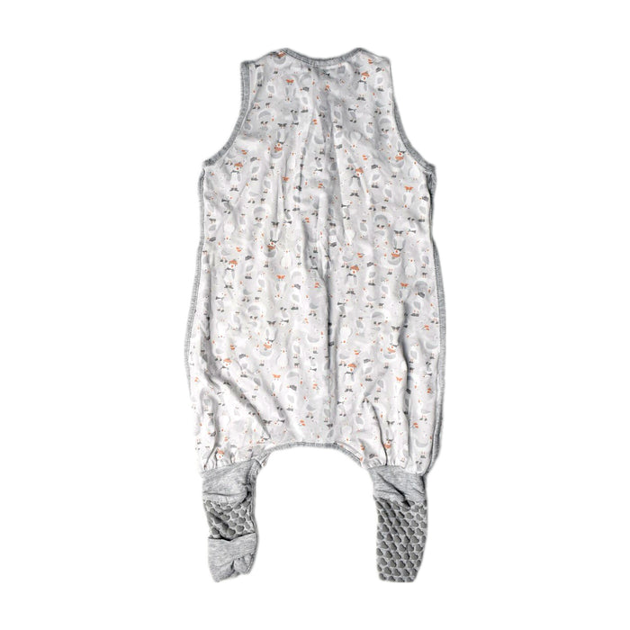 A Grey Onesies from Love To Dream in size 6-12M for neutral. (Back View)