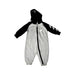 A Grey Long Sleeve Rompers from Nike in size 3-6M for boy. (Front View)