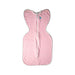 A Pink Swaddles from Love To Dream in size M for girl. (Front View)