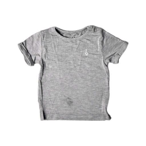 A Grey Short Sleeve T Shirts from Raph and Remy in size 3-6M for neutral. (Front View)