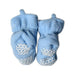 A Blue Booties from Hudson Baby in size 6-12M for boy. (Back View)