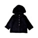 A Black Buttoned Sweatshirts from Purebaby in size 0-3M for neutral. (Front View)