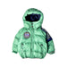 A Green Puffer/Quilted Coats & Outerwear from Diesel in size 3-6M for boy. (Front View)