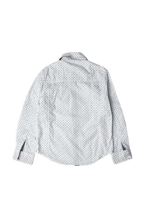 A White Long Sleeve Shirts from Hugo Boss in size 6T for boy. (Back View)