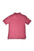 A Burgundy Short Sleeve Polos from Polo Ralph Lauren in size 8Y for boy. (Back View)