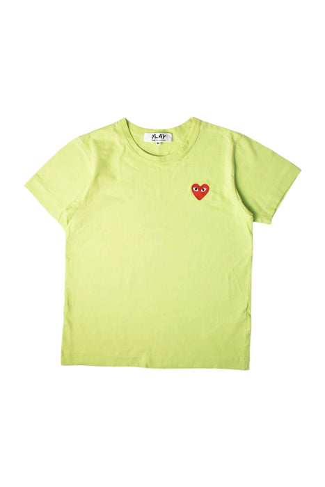 A Green Short Sleeve T Shirts from Comme des Garcons in size M for girl. (Front View)