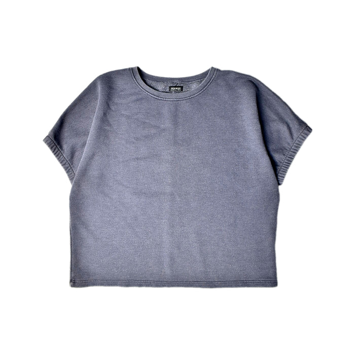 A Grey Short Sleeve T Shirts from Genwoo Kids in size 10Y for neutral. (Front View)
