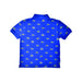 A Blue Short Sleeve Polos from Lacoste in size 12Y for boy. (Back View)