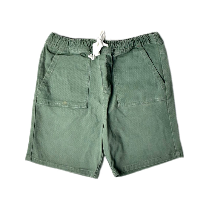 A Green Shorts from Seed in size 10Y for boy. (Front View)
