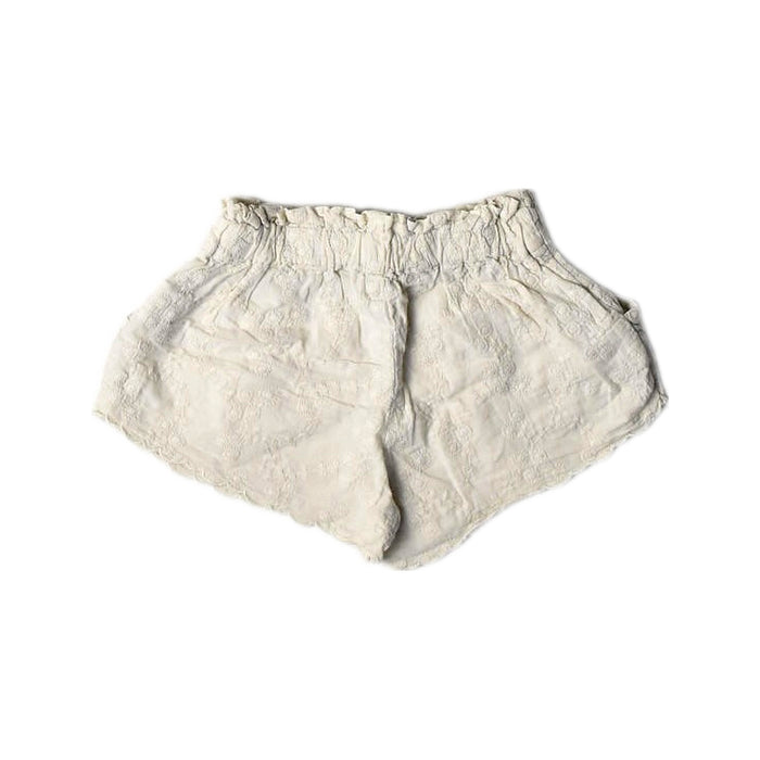 A White Shorts from Gingersnaps in size 3-6M for girl. (Back View)