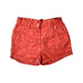 A Red Shorts from DPAM in size 2T for girl. (Front View)