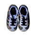 A Black Sneakers from Adidas in size 12-18M for girl. (Back View)