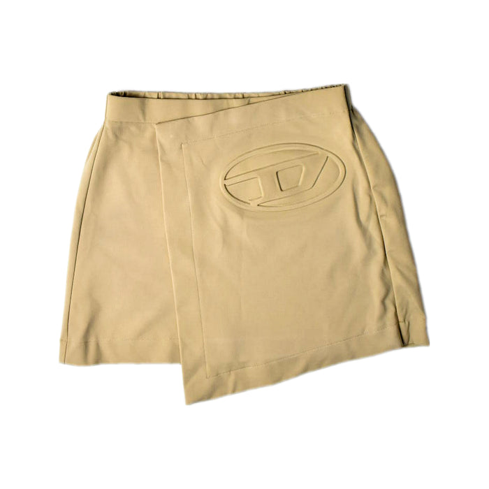 A Beige Short Skirts from Diesel in size 12Y for girl. (Front View)