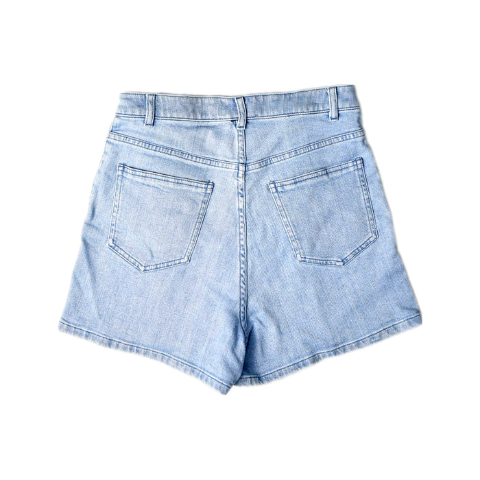 A Blue Shorts from Balmain in size 14Y for girl. (Back View)
