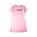 A Pink Short Sleeve Dresses from Young Versace in size 14Y for girl. (Front View)