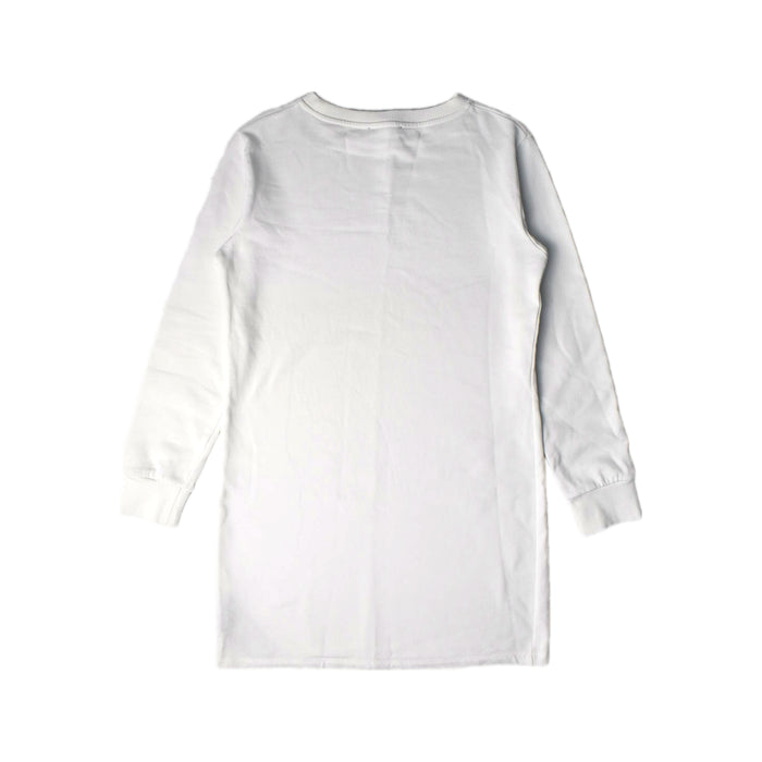 A White Long Sleeve Dresses from Balmain in size 12Y for girl. (Back View)