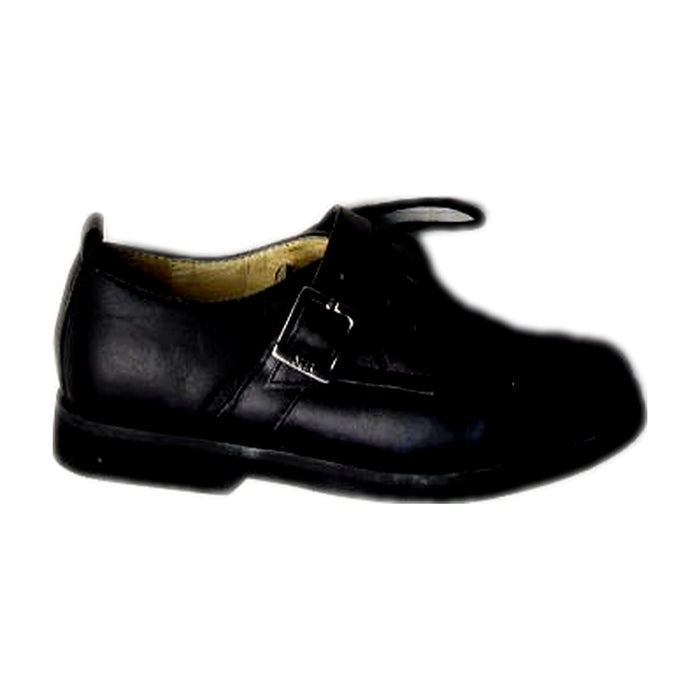 A Black Dress Shoes from Nicholas & Bears in size 3T for boy. (Front View)