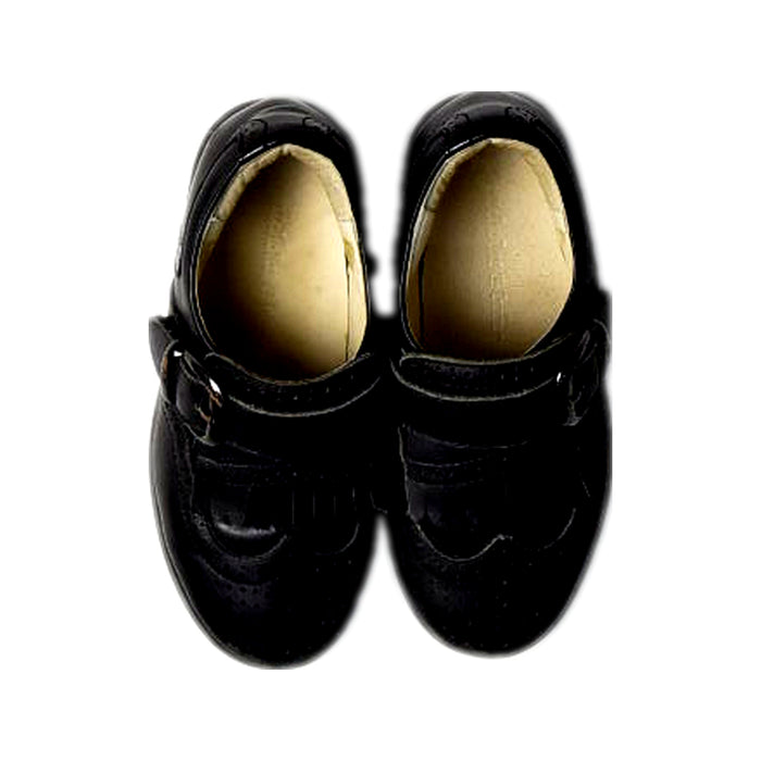 A Black Dress Shoes from Nicholas & Bears in size 3T for boy. (Back View)