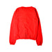 A Red Cardigans from Petit Bateau in size 10Y for girl. (Back View)