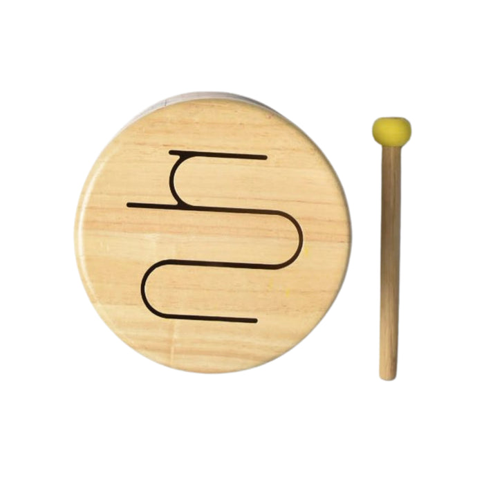 A Beige Musical Toys & Rattles from Plan Toys in size O/S for neutral. (Front View)