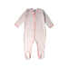 A Pink Long Sleeve Jumpsuits from Petit Bateau in size 2T for girl. (Front View)