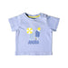 A Blue Short Sleeve T Shirts from Jacadi in size 3-6M for boy. (Front View)