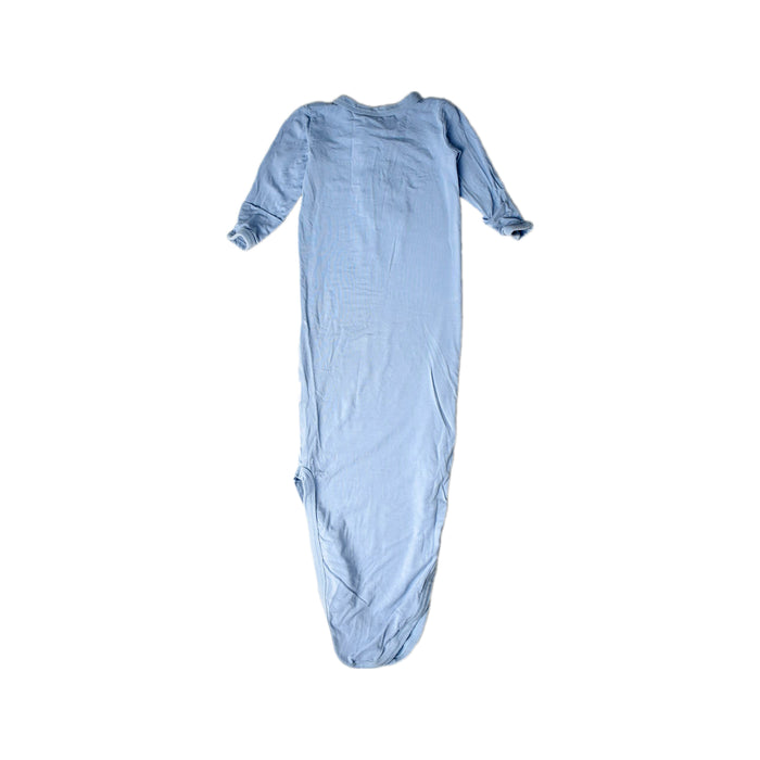 A Blue Onesies from Raph and Remy in size 0-3M for neutral. (Back View)