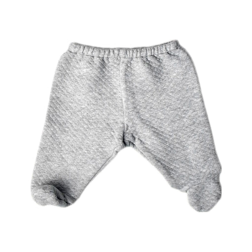 A Grey Casual Pants from Jacadi in size 0-3M for boy. (Front View)