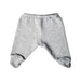 A Grey Casual Pants from Jacadi in size 0-3M for boy. (Back View)