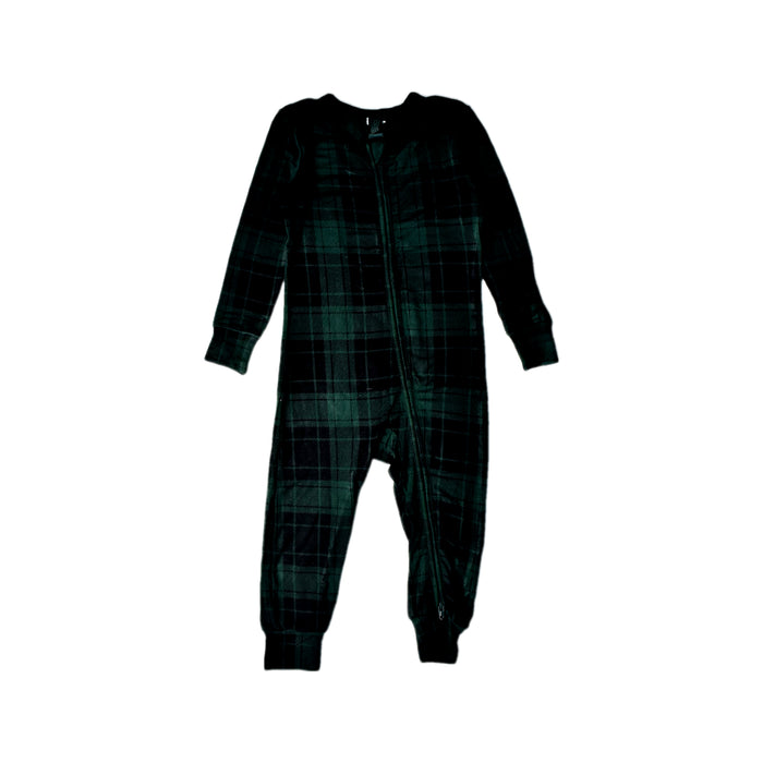 A Black Long Sleeve Jumpsuits from Skims in size 12-18M for boy. (Front View)