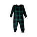 A Black Long Sleeve Jumpsuits from Skims in size 12-18M for boy. (Back View)