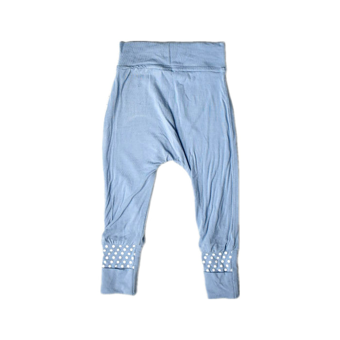 A Blue Leggings from Raph and Remy in size 0-3M for neutral. (Back View)