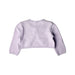 A Purple Cardigans from Mothercare in size 0-3M for girl. (Back View)