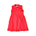A Red Sleeveless Dresses from Chateau de Sable in size 3T for girl. (Front View)