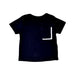 A Black Short Sleeve T Shirts from Comme Ca Ism in size 6-12M for boy. (Front View)