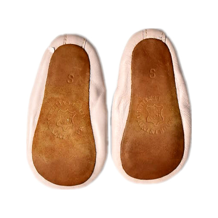A Pink Slip Ons from Country Road in size S for girl. (Back View)