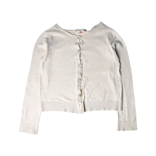A Ivory Cardigans from Bonpoint in size 8Y for girl. (Front View)