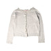 A Ivory Cardigans from Bonpoint in size 8Y for girl. (Front View)