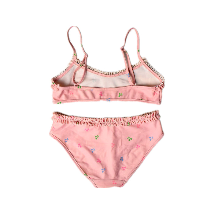 A Pink Bikinis from Bonpoint in size 8Y for girl. (Back View)